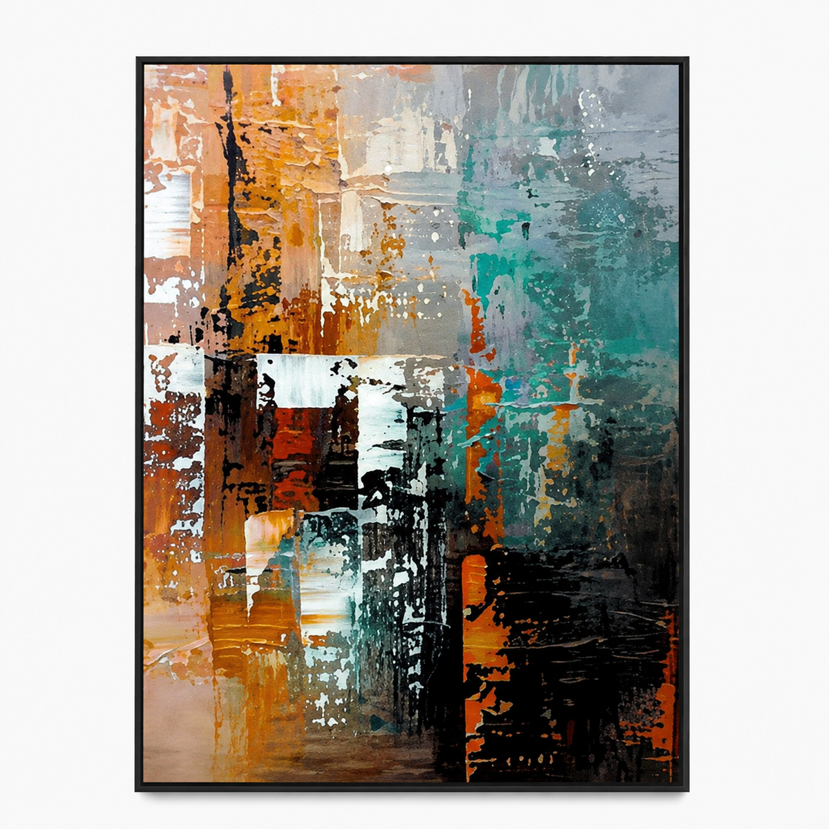 Expressionism Wall Art "Ember Tide"