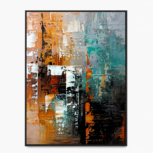 Expressionism Wall Art "Ember Tide"