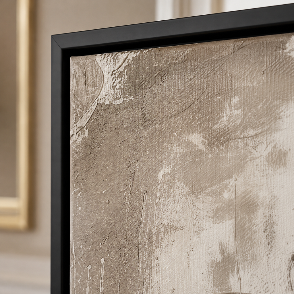 Minimalist Wall Art "Pale Echoes of Serein"
