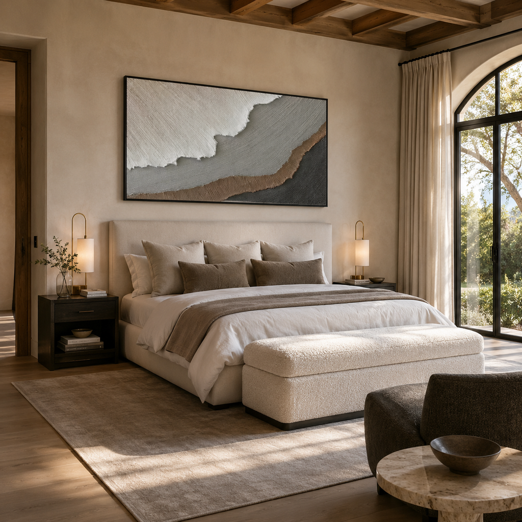 Wabi Sabi Art "Shoreline of Velune"