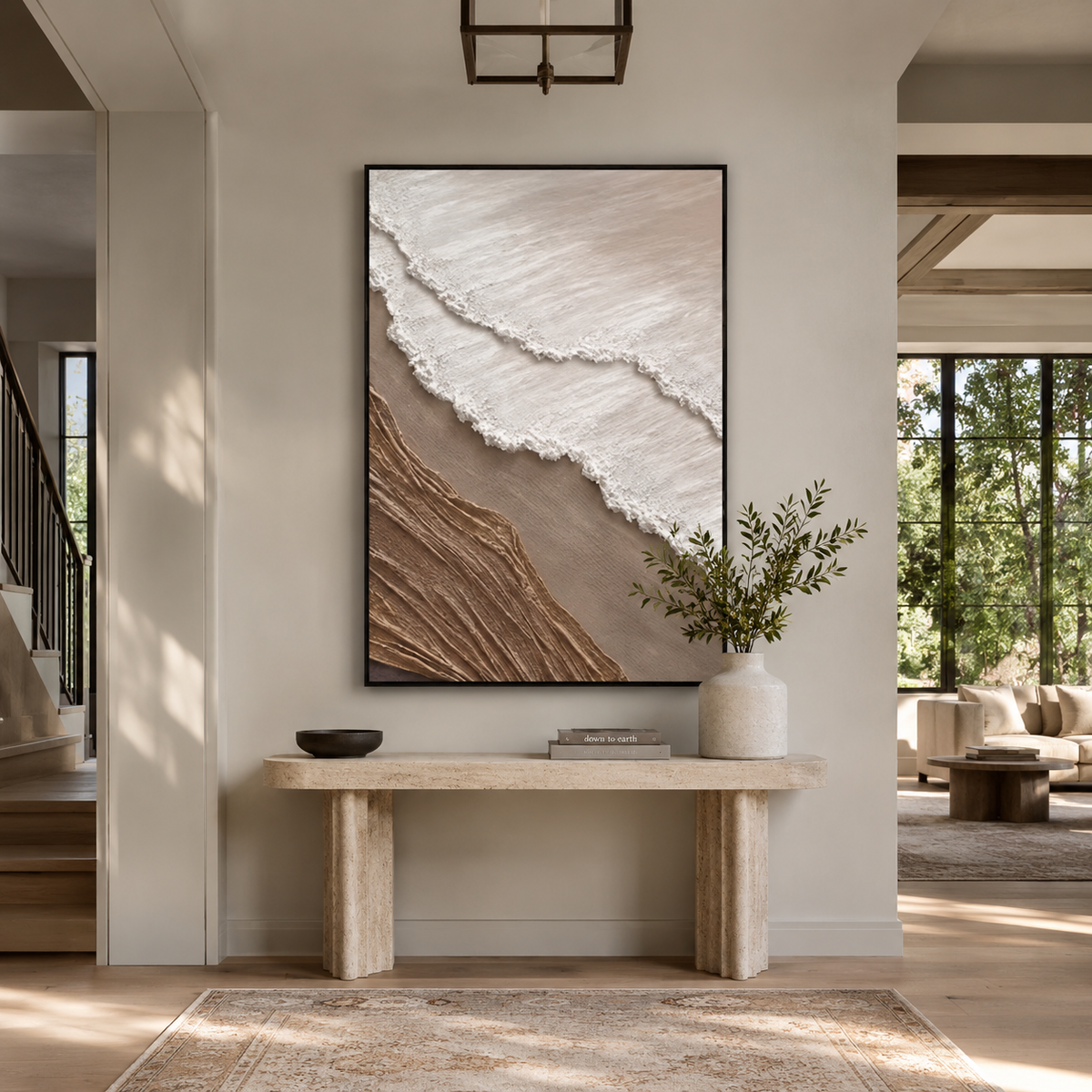 Wabi Sabi Art "Tides of Caelune"