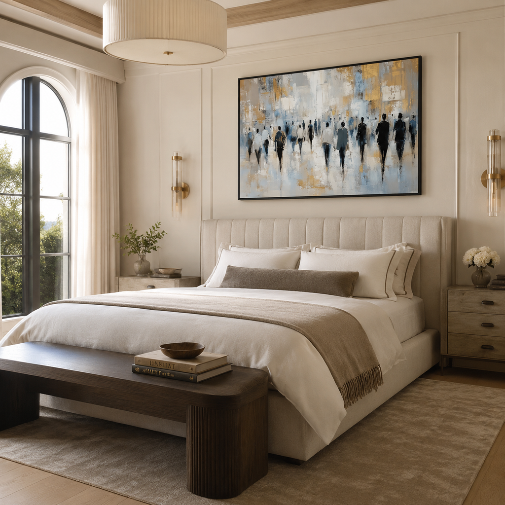 Expressionism Wall Art "Procession of Luminous Hours"