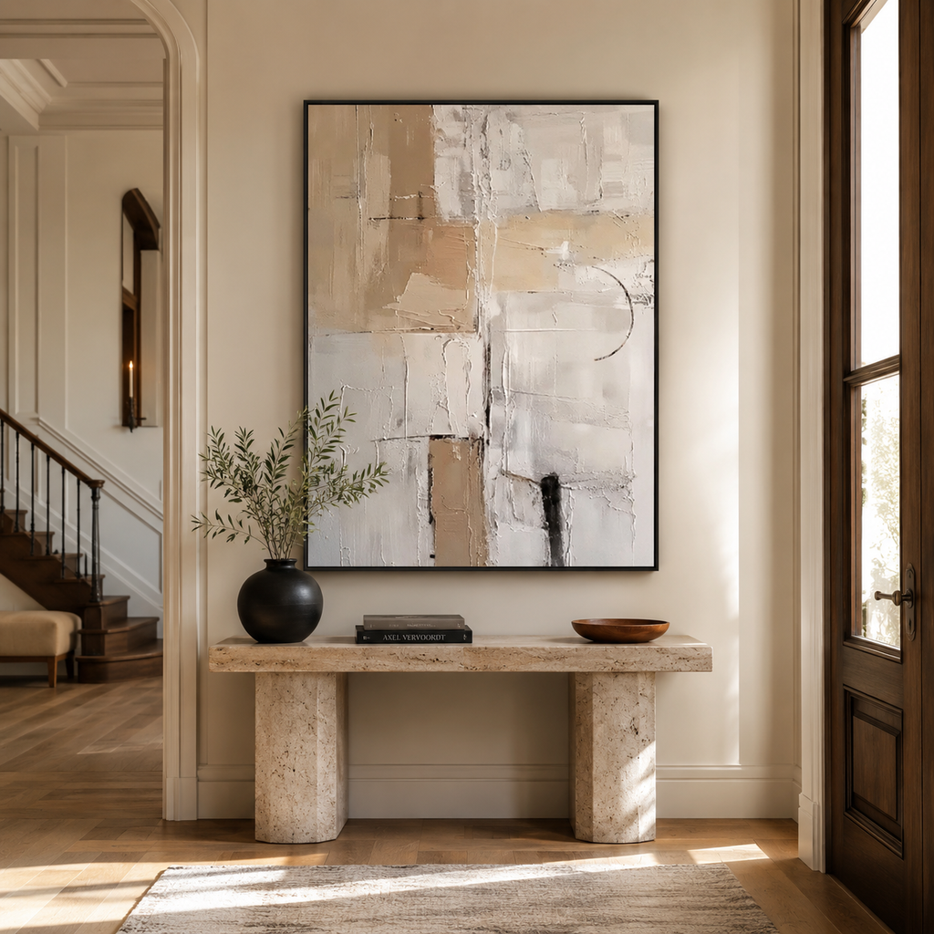 Abstract Wall Art "Velora Quietus"
