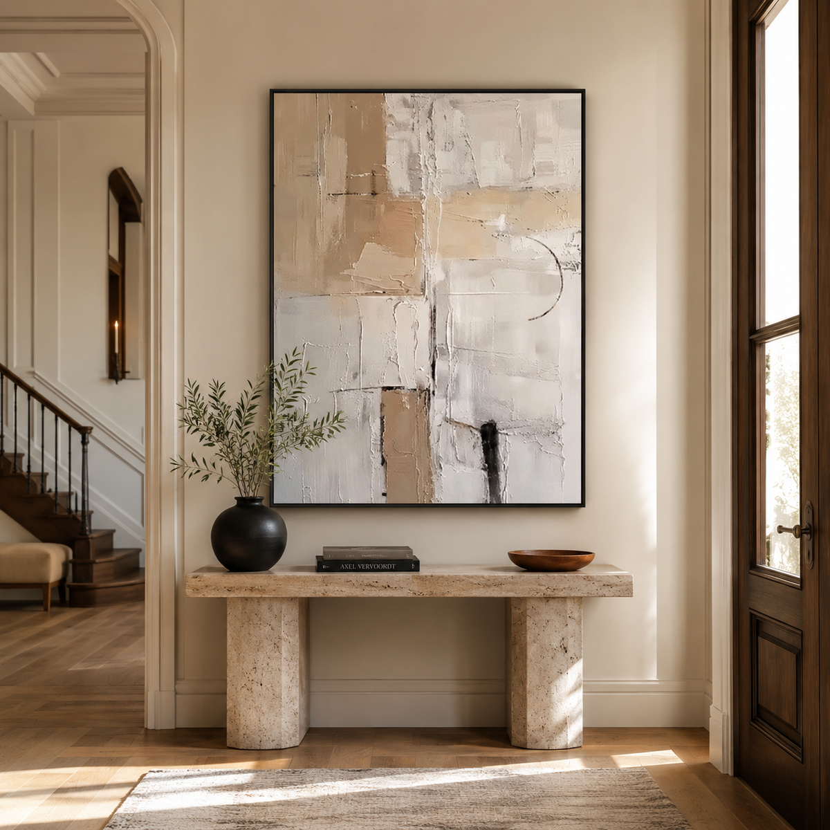 Abstract Wall Art "Velora Quietus"