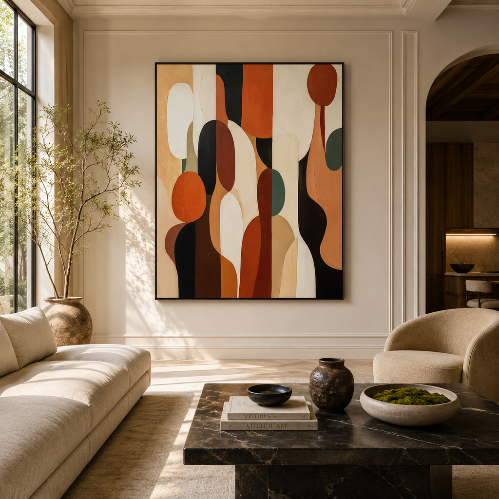 Abstract Wall Art "Aurelia Noctis"