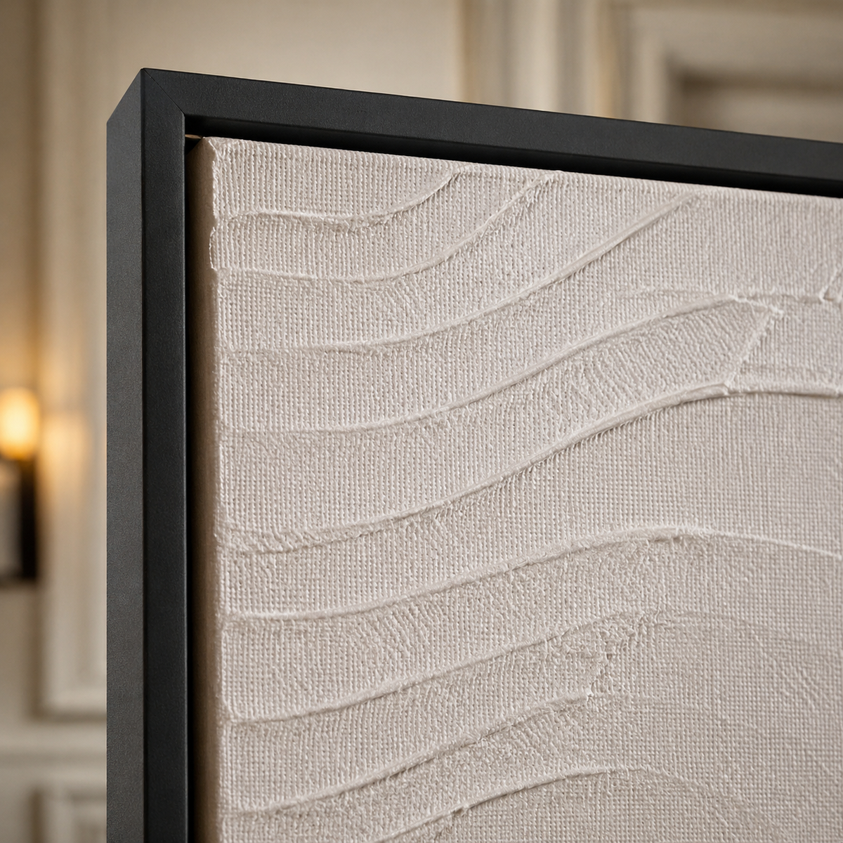Plaster & Texture Art "Ivory Tides"