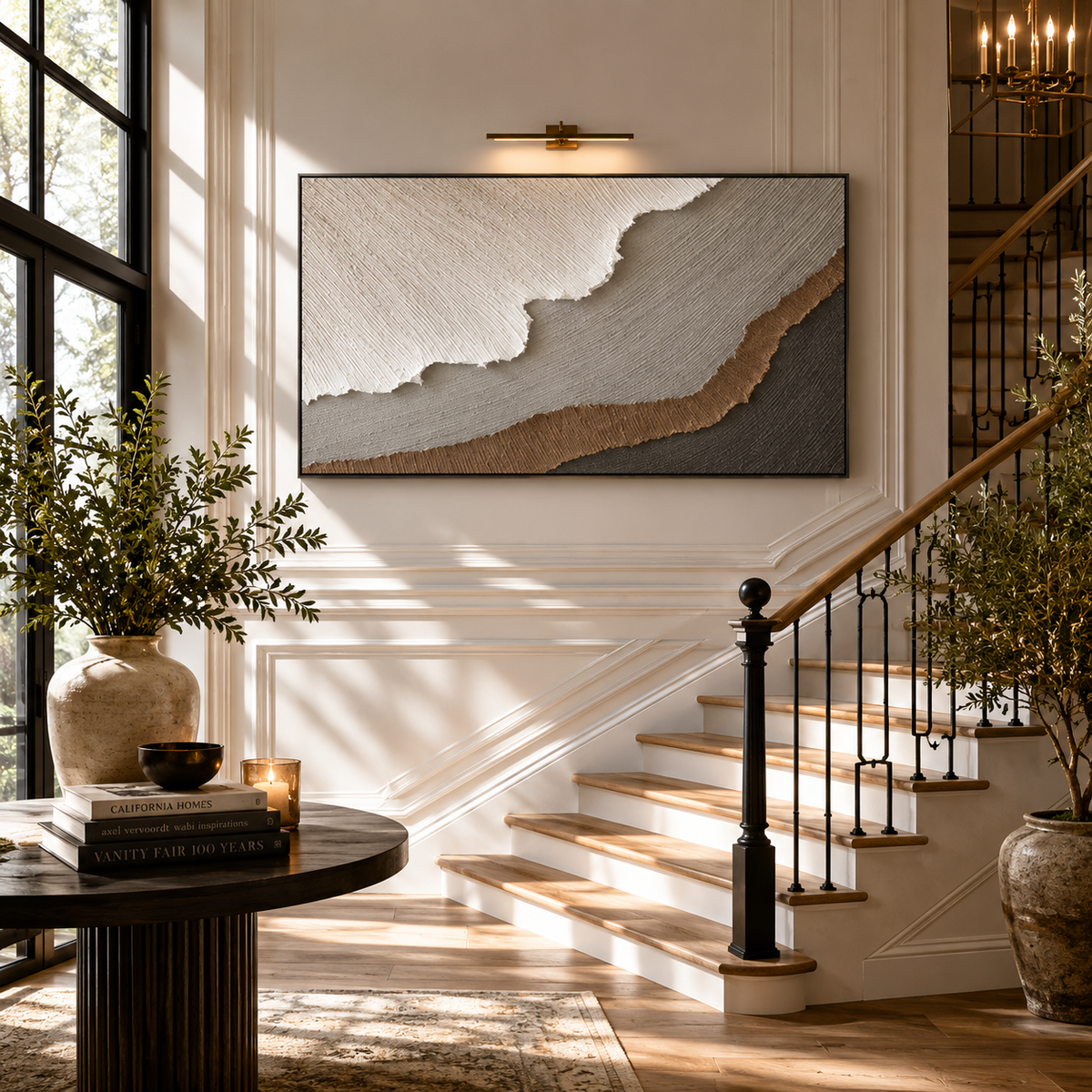 Wabi Sabi Art "Shoreline of Velune"