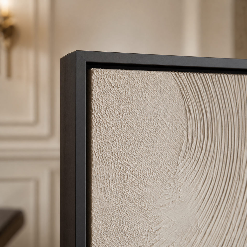 Plaster & Texture Art "Ivory Tides"