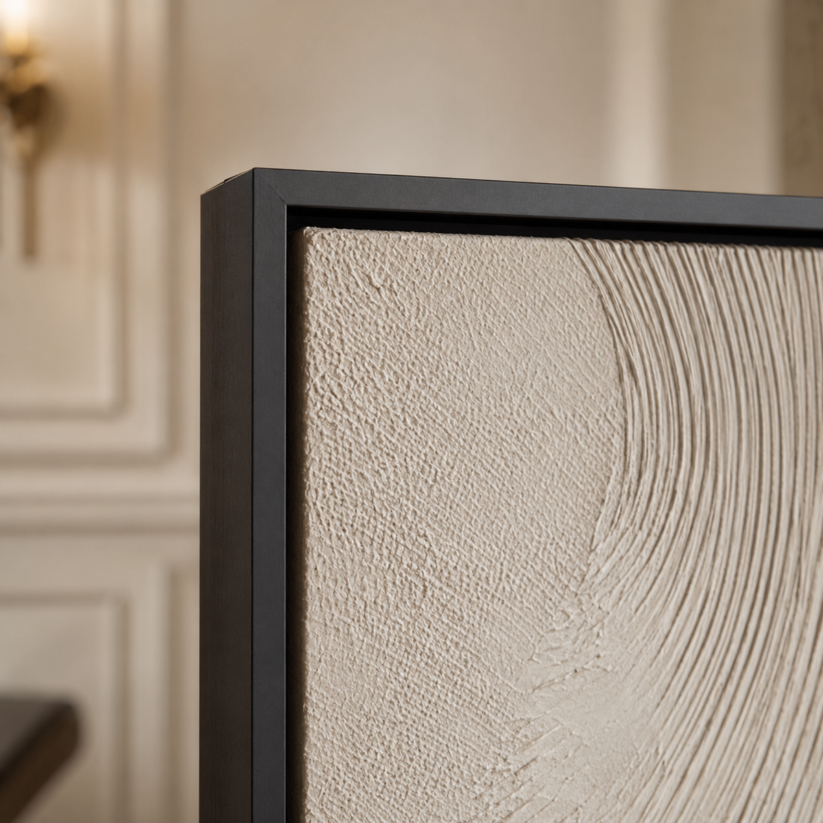 Plaster & Texture Art "Ivory Tides"