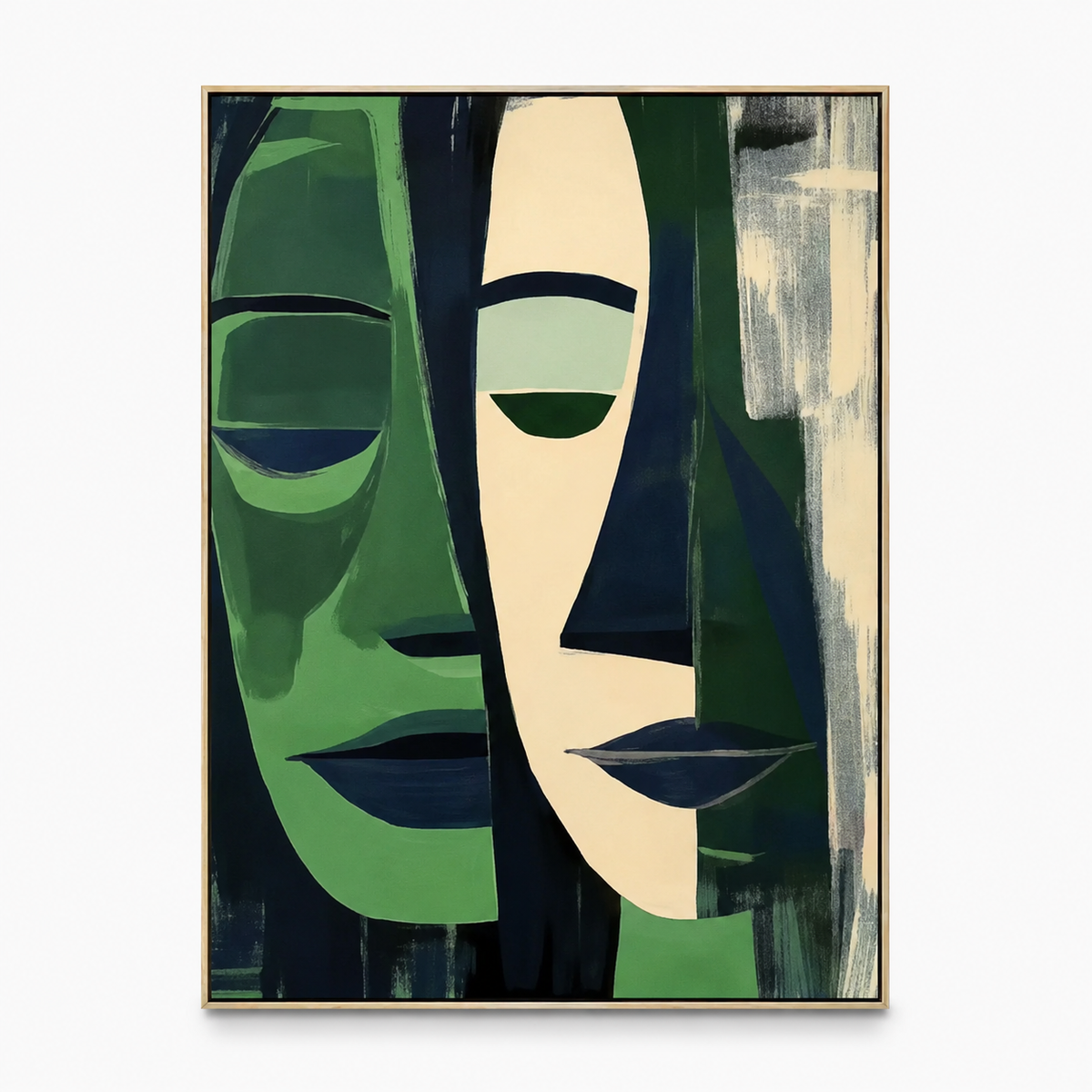 Expressionism Wall Art "Verdant Eclipse"