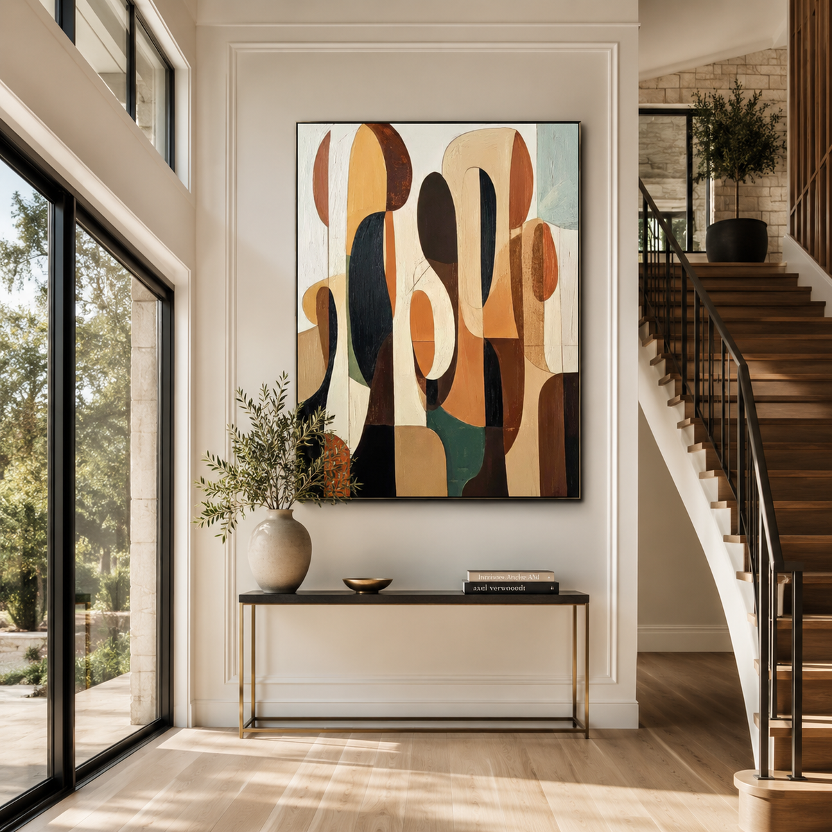 Abstract Wall Art "Elysian Arches"
