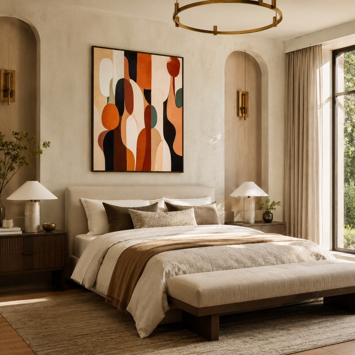 Abstract Wall Art "Aurelia Noctis"