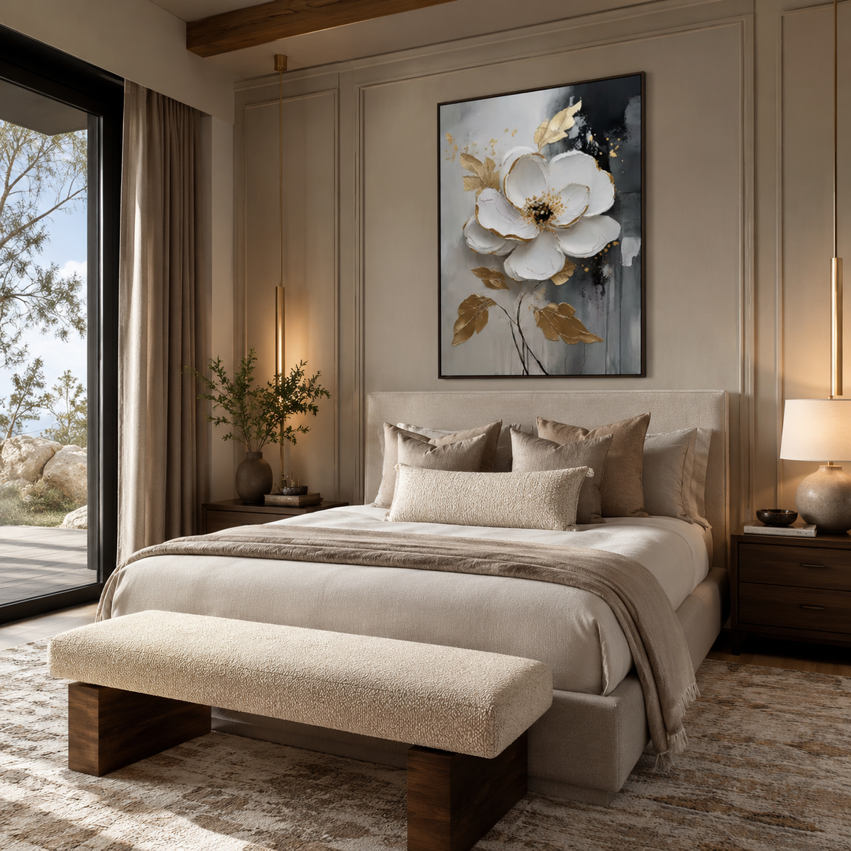 Expressionism Wall Art "Celestine Fleur"