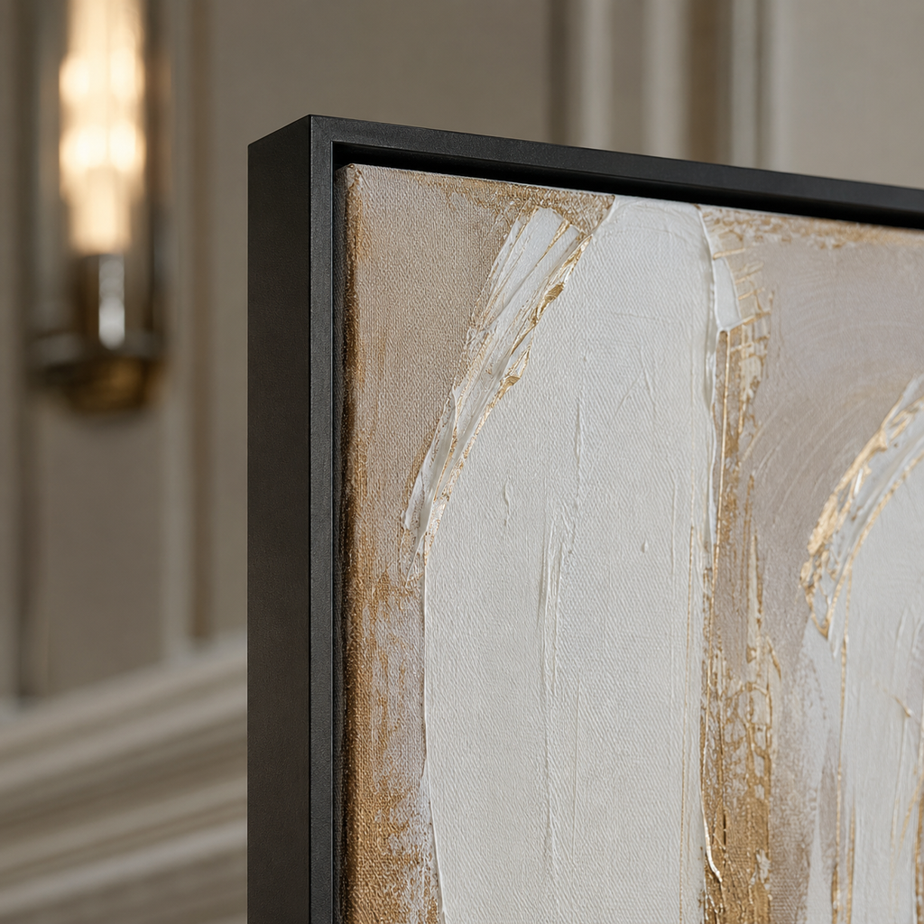 Abstract Wall Art "Gilded Reverie"