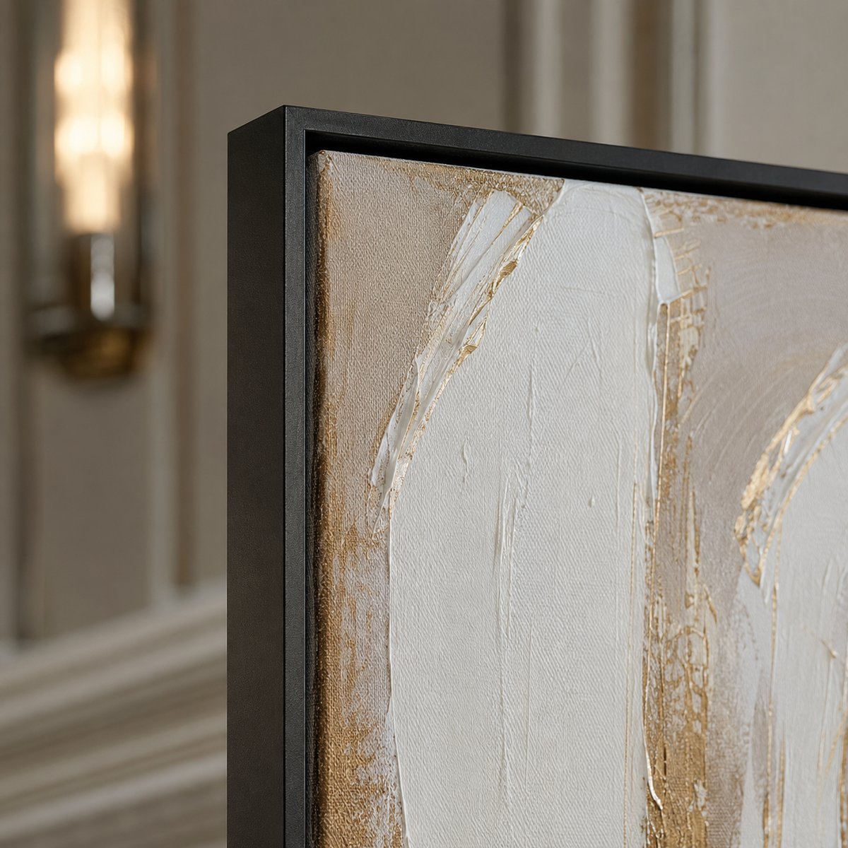 Abstract Wall Art "Gilded Reverie"