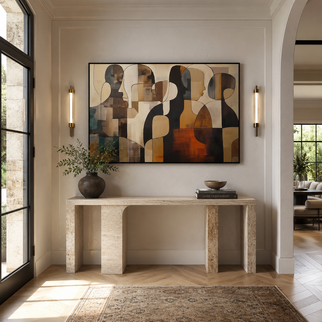 Abstract Wall Art "Nocturne of Solis"