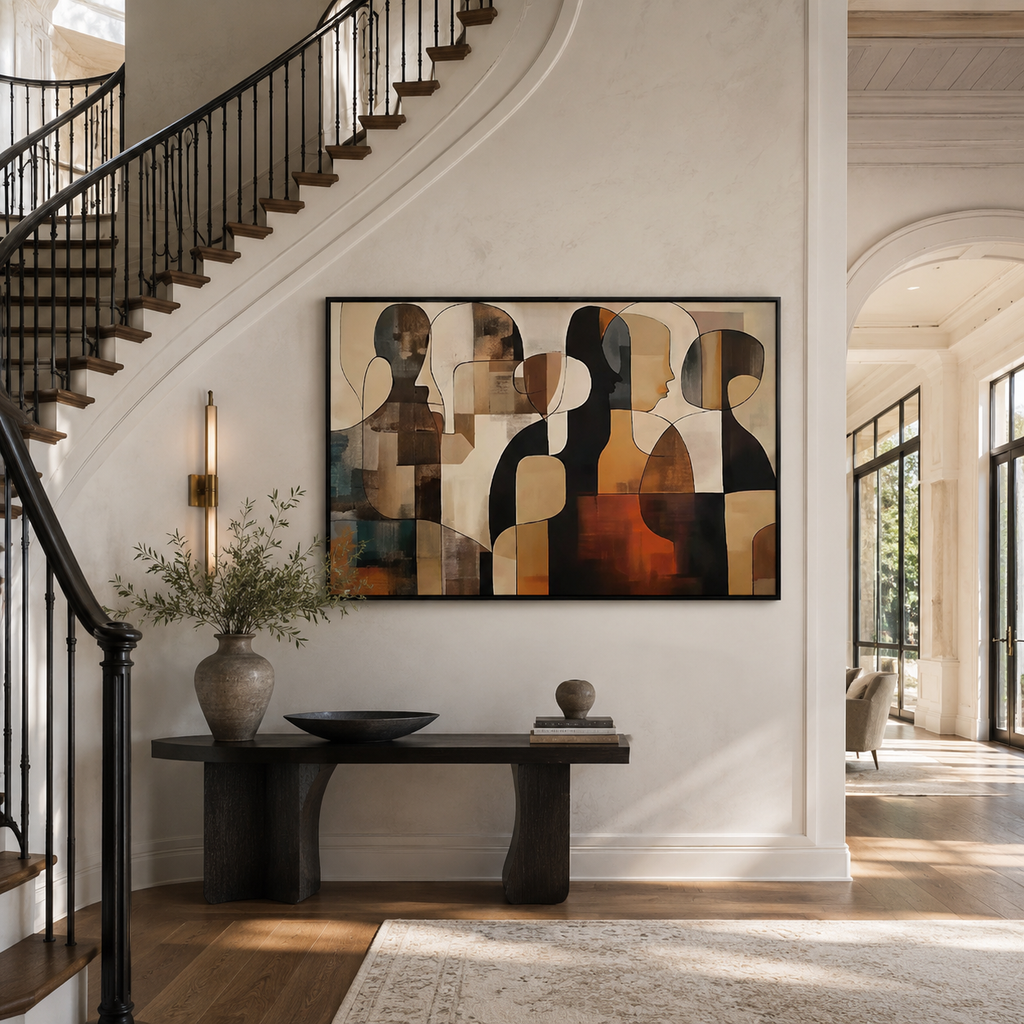 Abstract Wall Art "Nocturne of Solis"