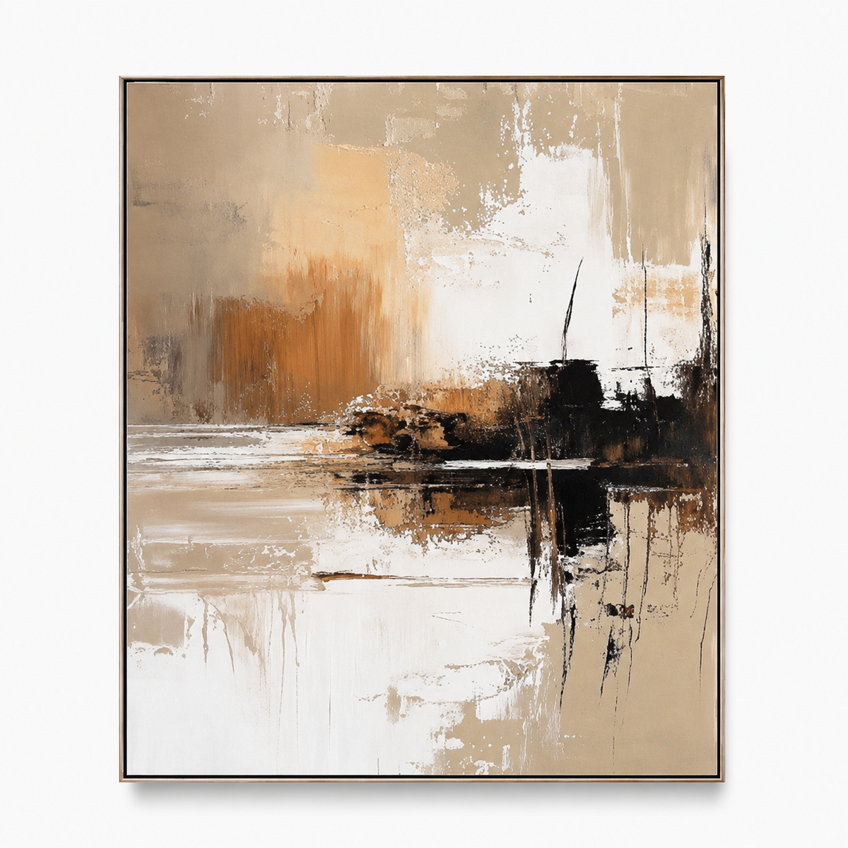 Abstract Wall Art "Velour Haven"