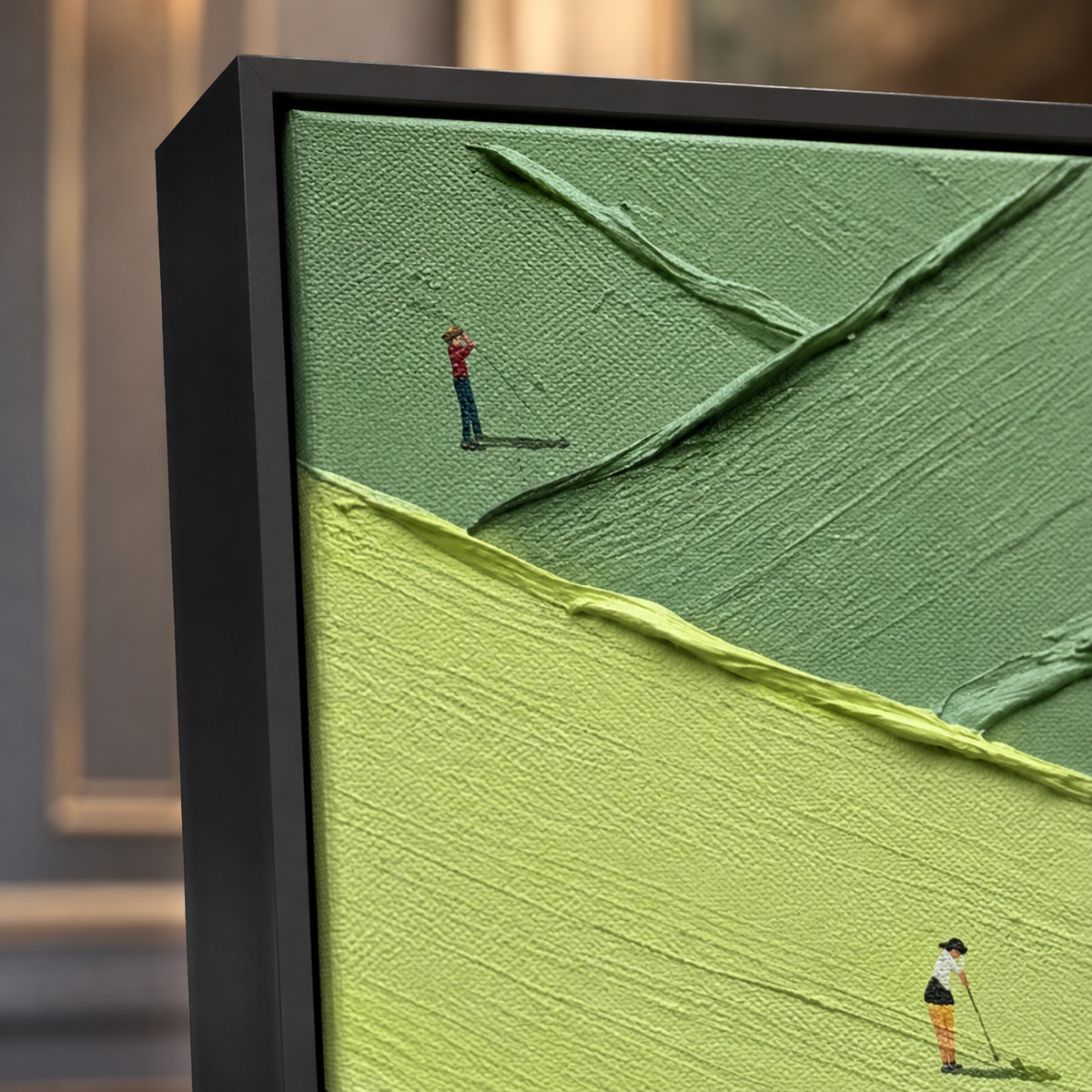 Colorful Art "Verdant Fairway Reverie"
