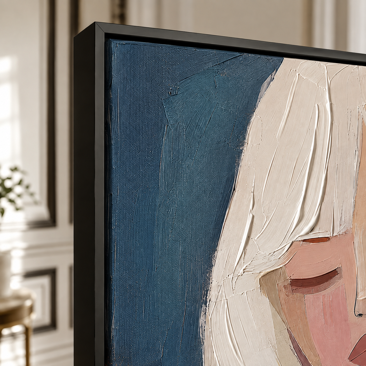 Impasto Wall Art "Quiet Reverie"