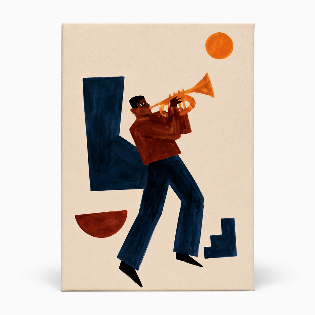 Graffiti & Pop Art "Midnight Trumpet"