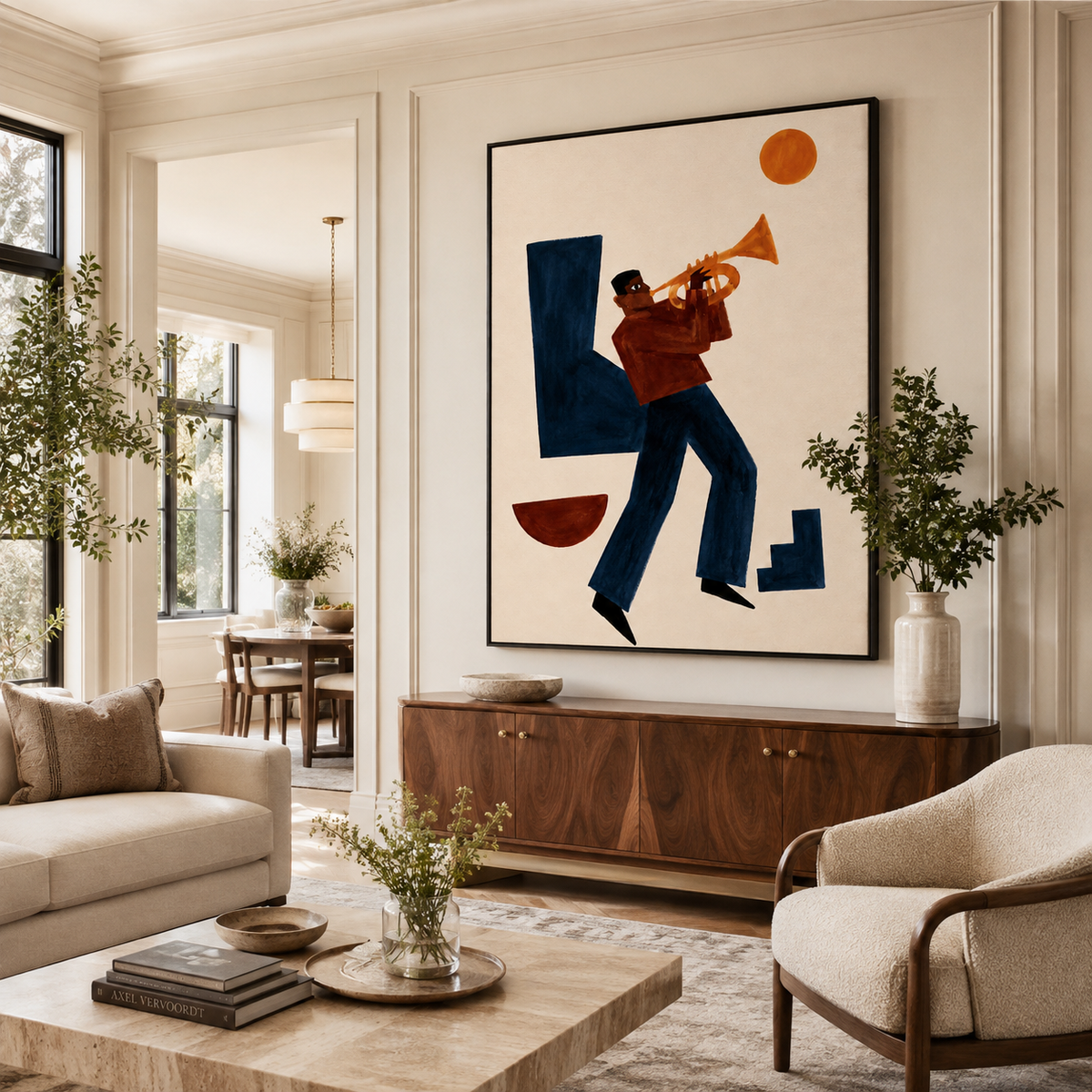 Graffiti & Pop Art "Midnight Trumpet"