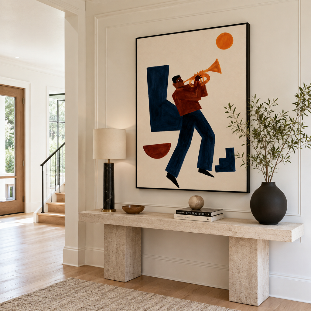 Graffiti & Pop Art "Midnight Trumpet"