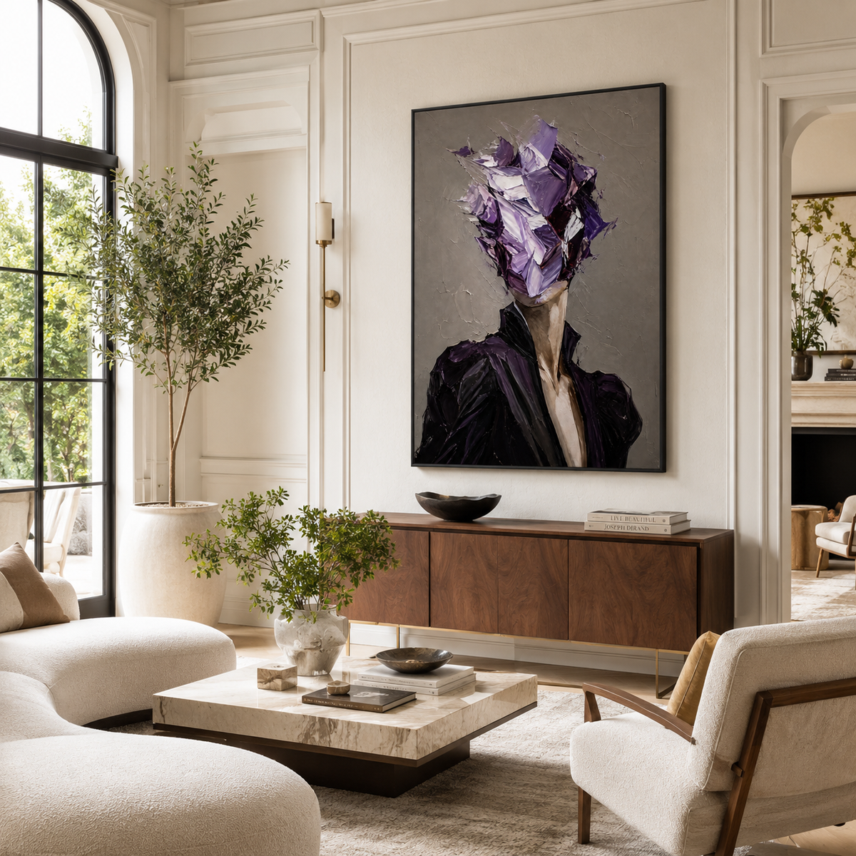 Expressionism "Fractured Bloom"