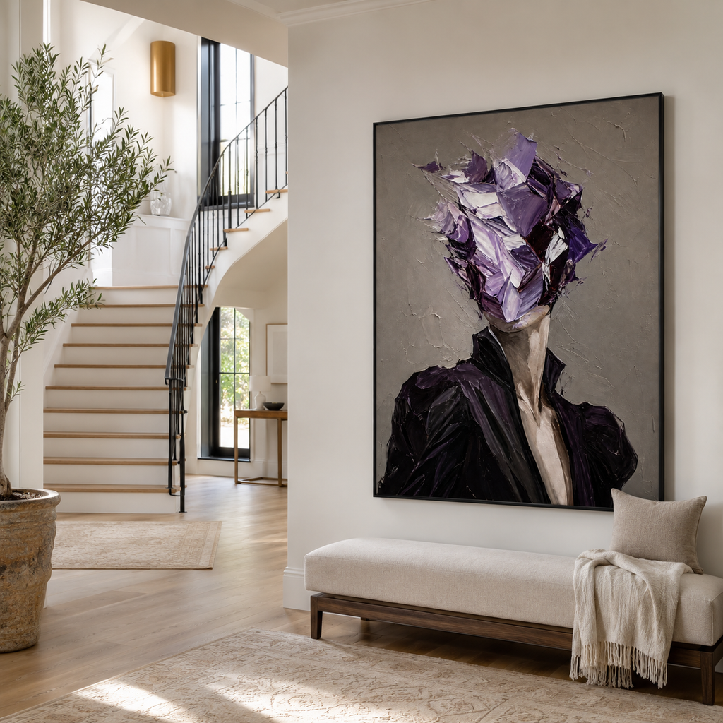 Expressionism "Fractured Bloom"