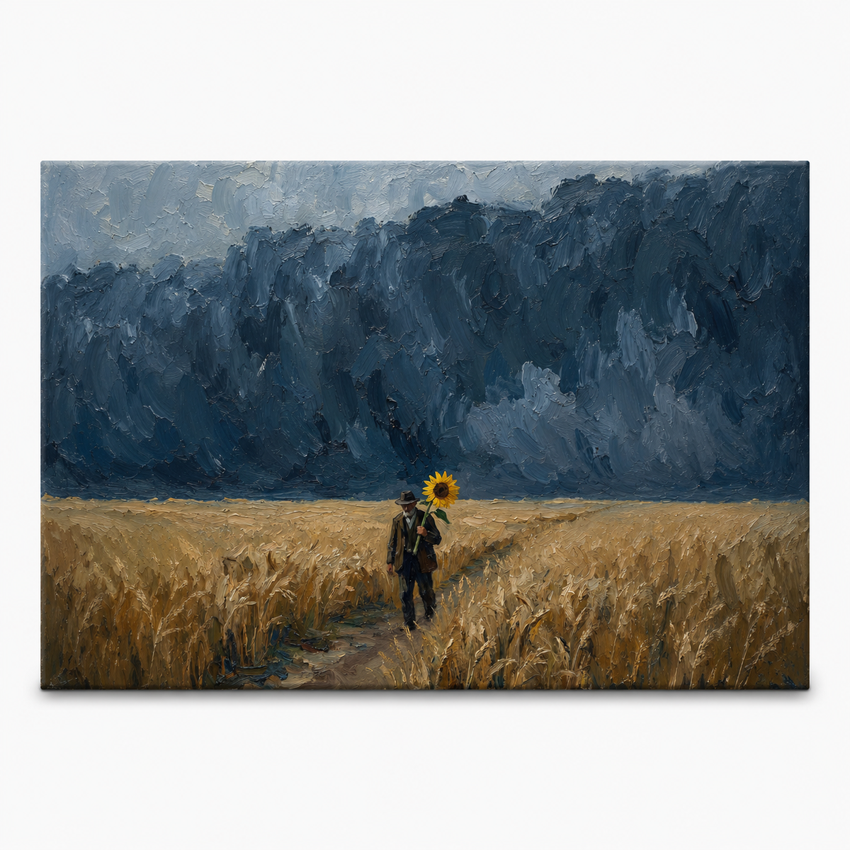 Expressionism "Sunflower Storm"