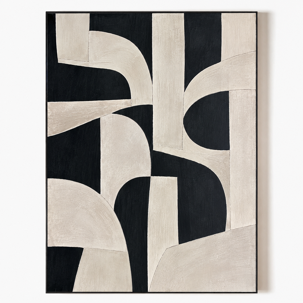 Abstract Wall Art "Silent Cadence"
