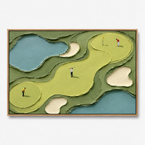 Impasto "Golden Fairway Loop"