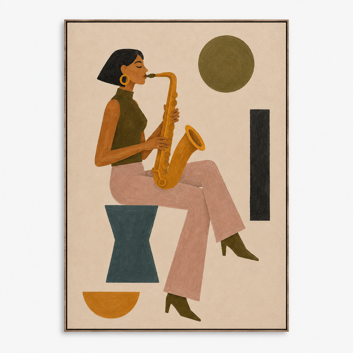 Graffiti & Pop Art Wall Art "Velvet Cadence"
