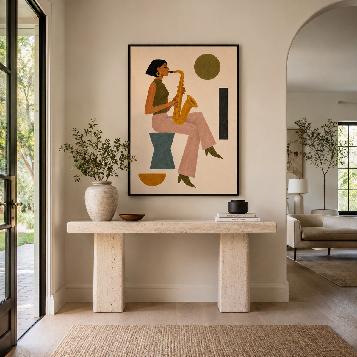 Graffiti & Pop Art Wall Art "Velvet Cadence"