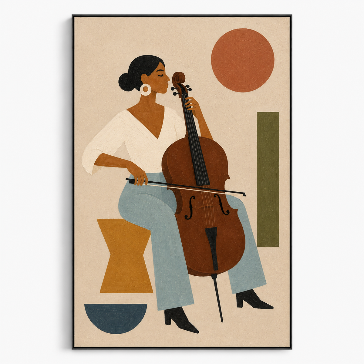 Graffiti & Pop Art Wall Art "Amber Sonata"