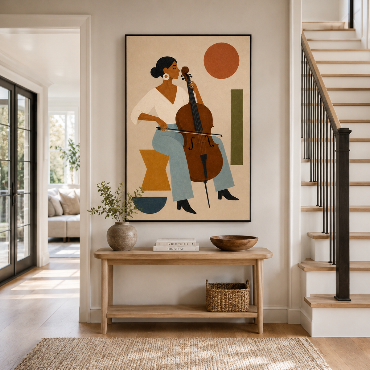 Graffiti & Pop Art Wall Art "Amber Sonata"