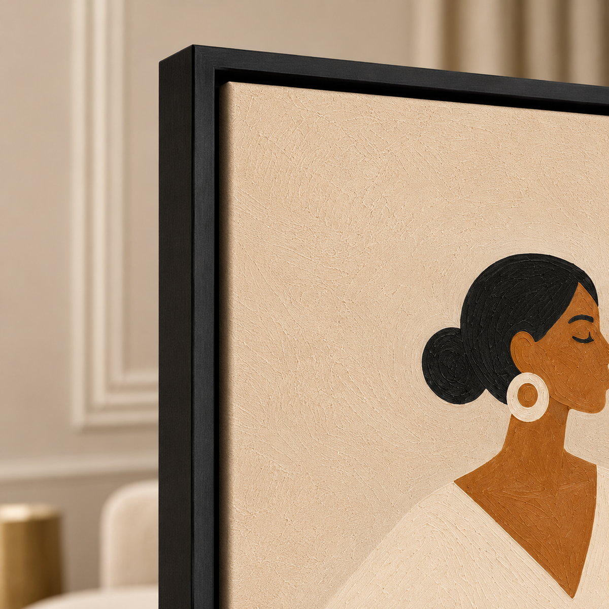Graffiti & Pop Art Wall Art "Amber Sonata"