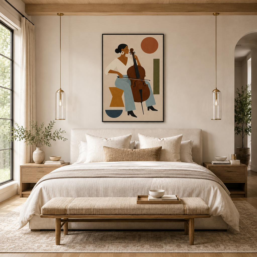 Graffiti & Pop Art Wall Art "Amber Sonata"
