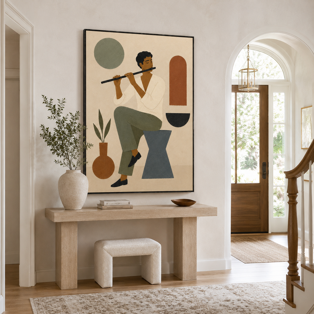 Graffiti & Pop Art Wall Art "Flute Interlude"