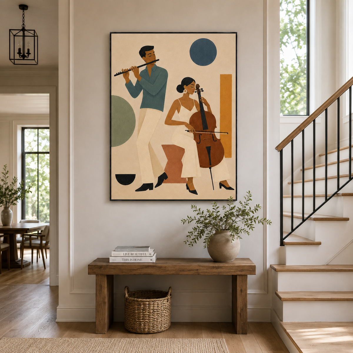 Graffiti & Pop Art Wall Art "Chamber Harmony"