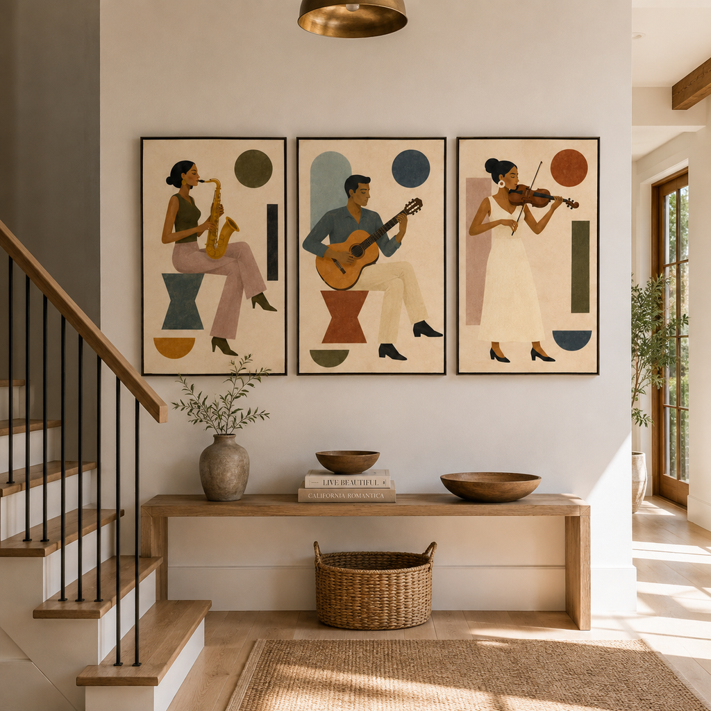 Graffiti & Pop Art Wall Art "Trio in Motion"