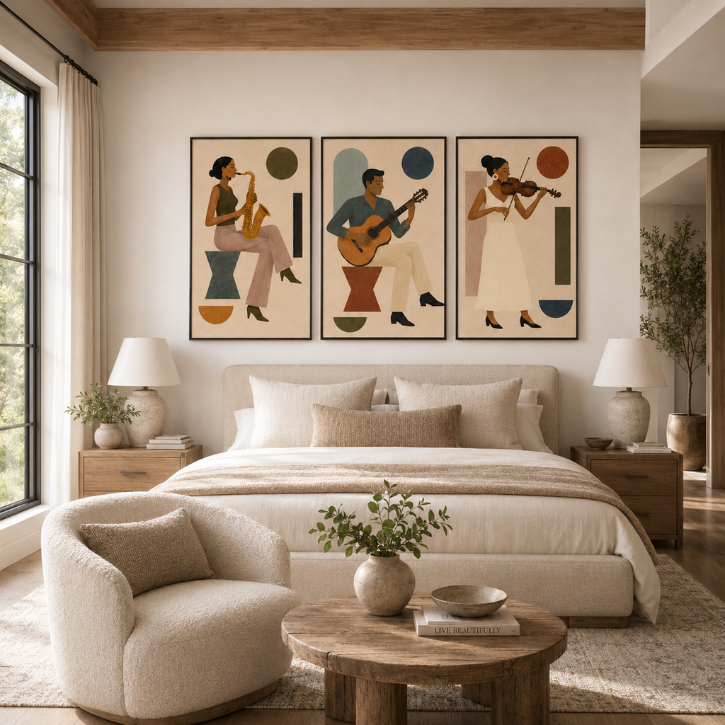 Graffiti & Pop Art Wall Art "Trio in Motion"