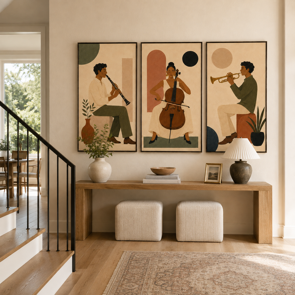 Graffiti & Pop Art Wall Art "Ensemble Reverie"
