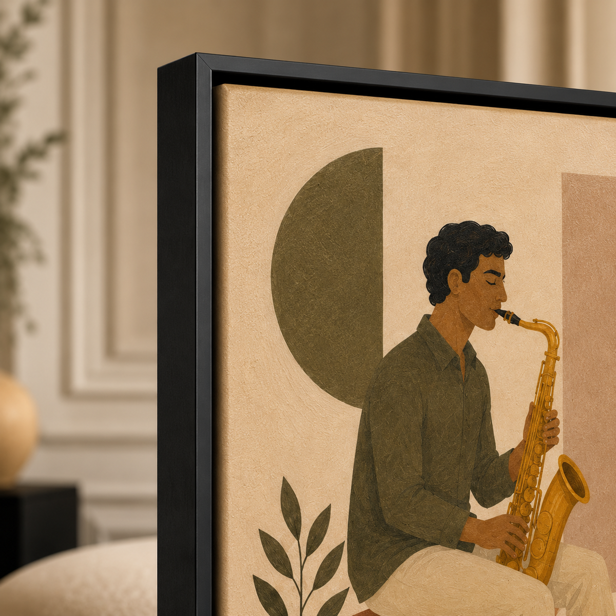 Graffiti & Pop Art Wall Art "Golden Duet"