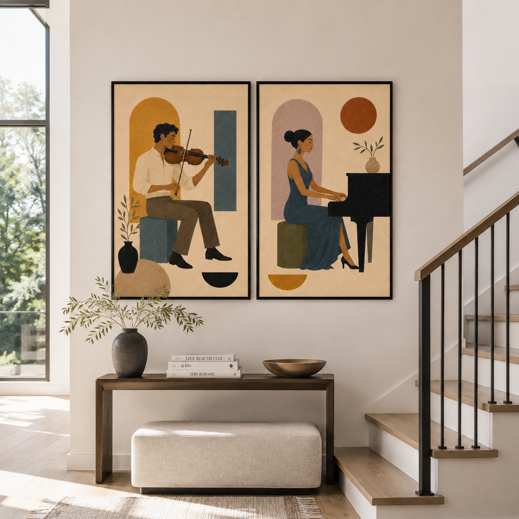 Graffiti & Pop Art Wall Art "Evening Recital"
