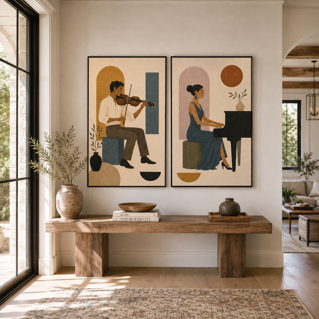 Graffiti & Pop Art Wall Art "Evening Recital"