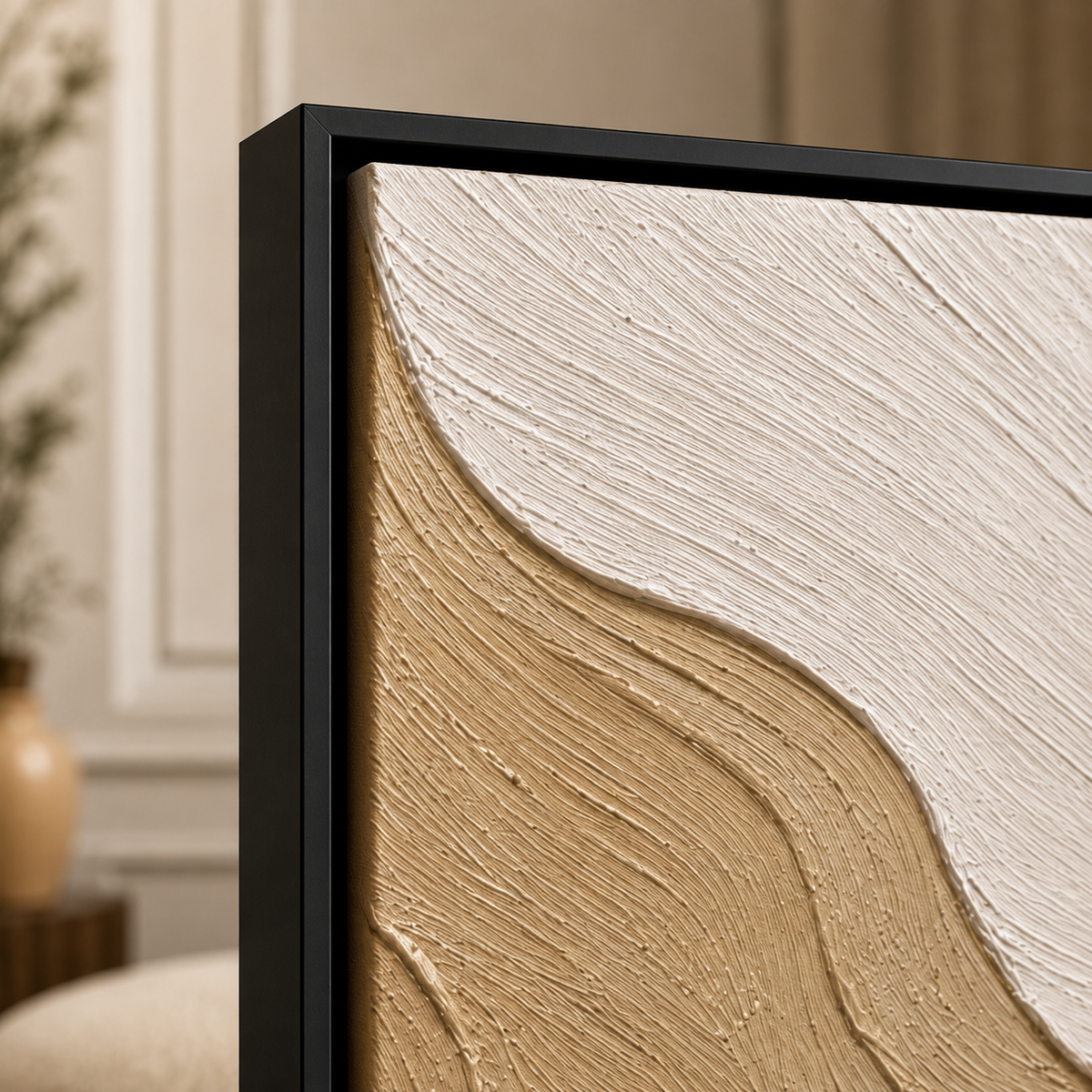 Plaster & Texture Art Wall Art "Desert Passage"