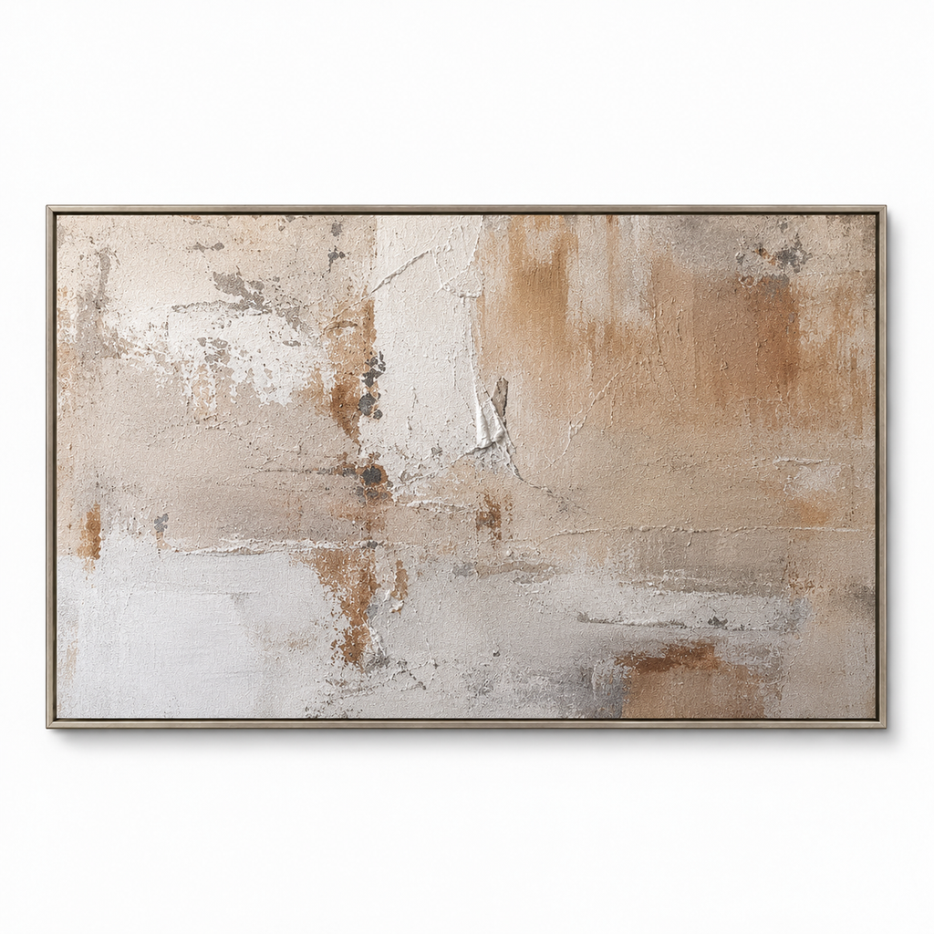 Wabi Sabi Art "Weathered Stillness"
