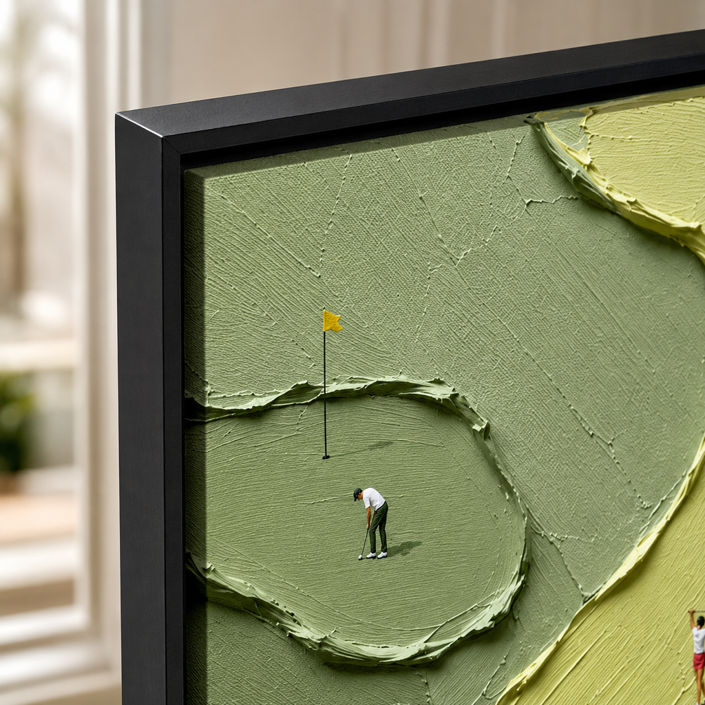 Plaster & Texture Art "Fairway Reverie"