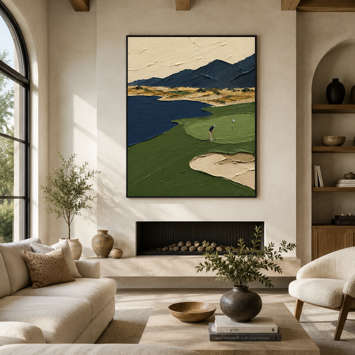 Impasto "Verdant Horizon"